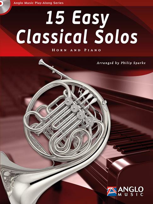 15 Easy Classical Solos Horn and Piano
